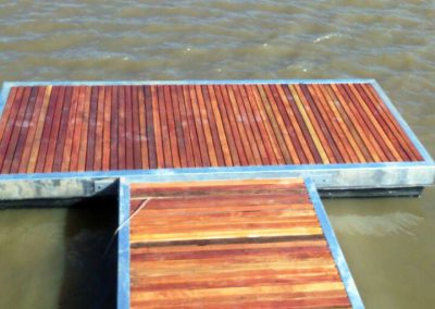 Marina – muelle flotante para lacha