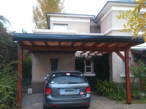 Pérgola para autos